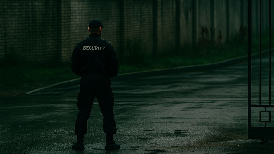 Armed guard duty
